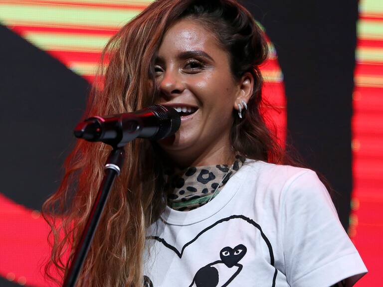 MEXICO CITY, MEXICO - JUNE 25: Cami Gallardo performs during a showcase on June 25, 2019 in Mexico City, Mexico. (Photo by Adrián Monroy/Medios y Media/Getty Images)