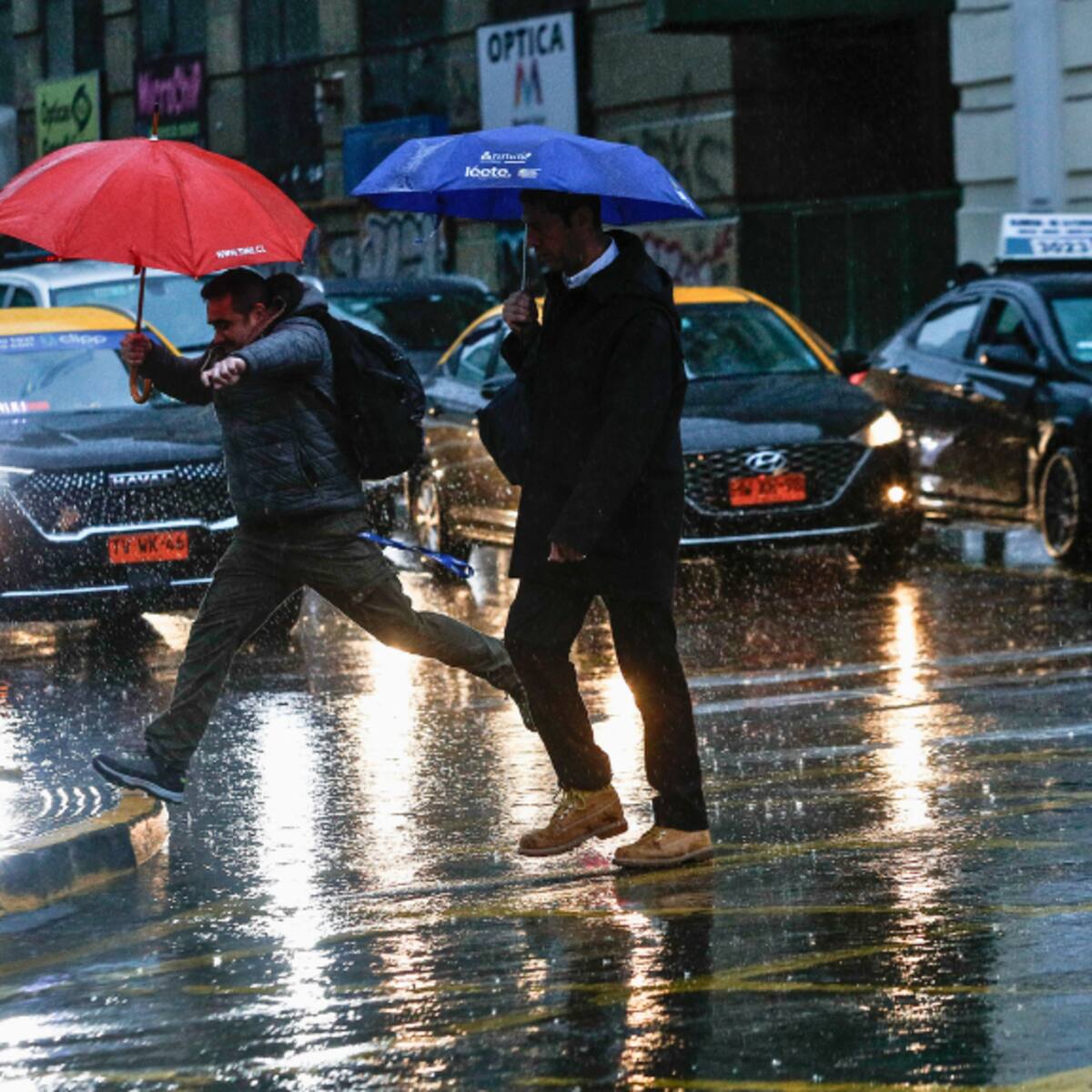 Lluvia en Santiago: a esta hora terminarán las precipitaciones en la Región Metropolitana hoy lunes