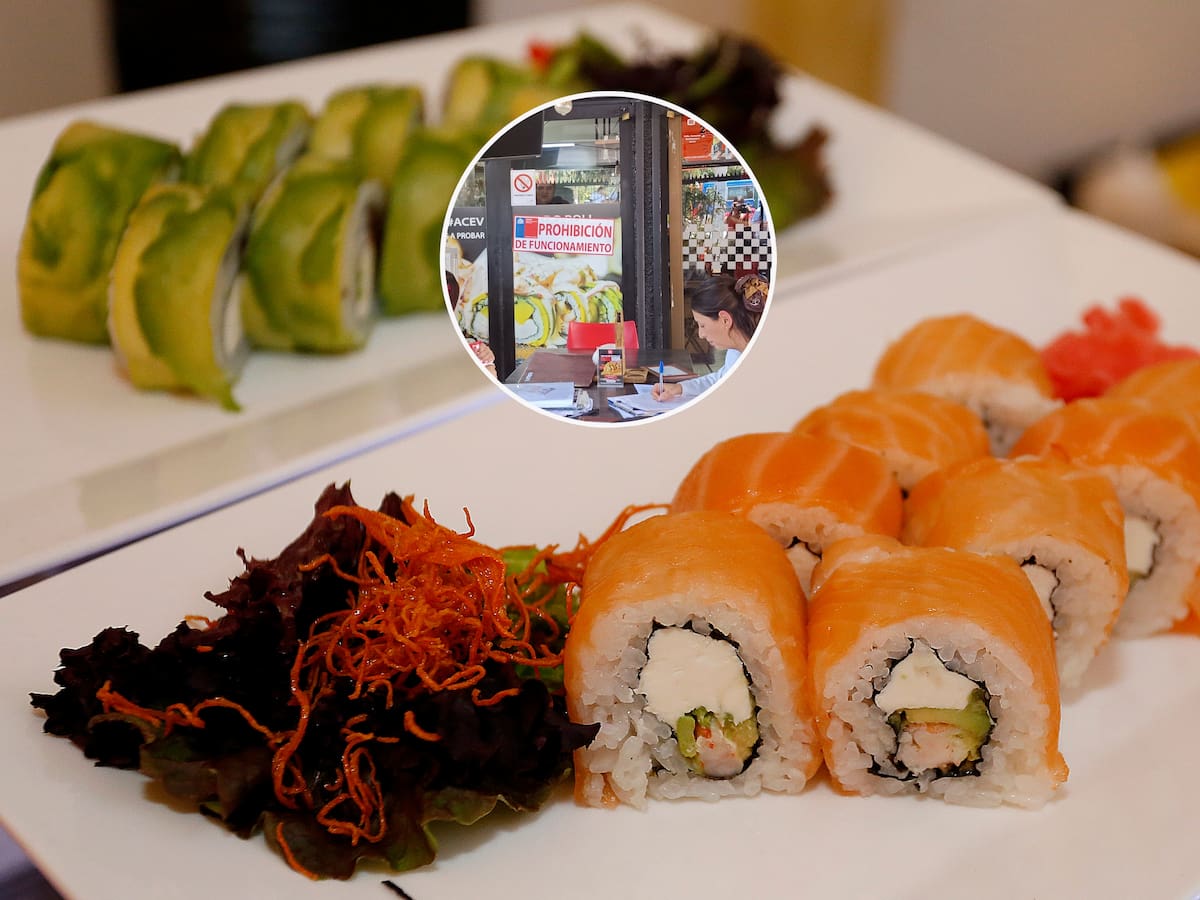 Clausuran local de sushi tras intoxicación de 44 personas en Lo Barnechea: un menor está hospitalizado