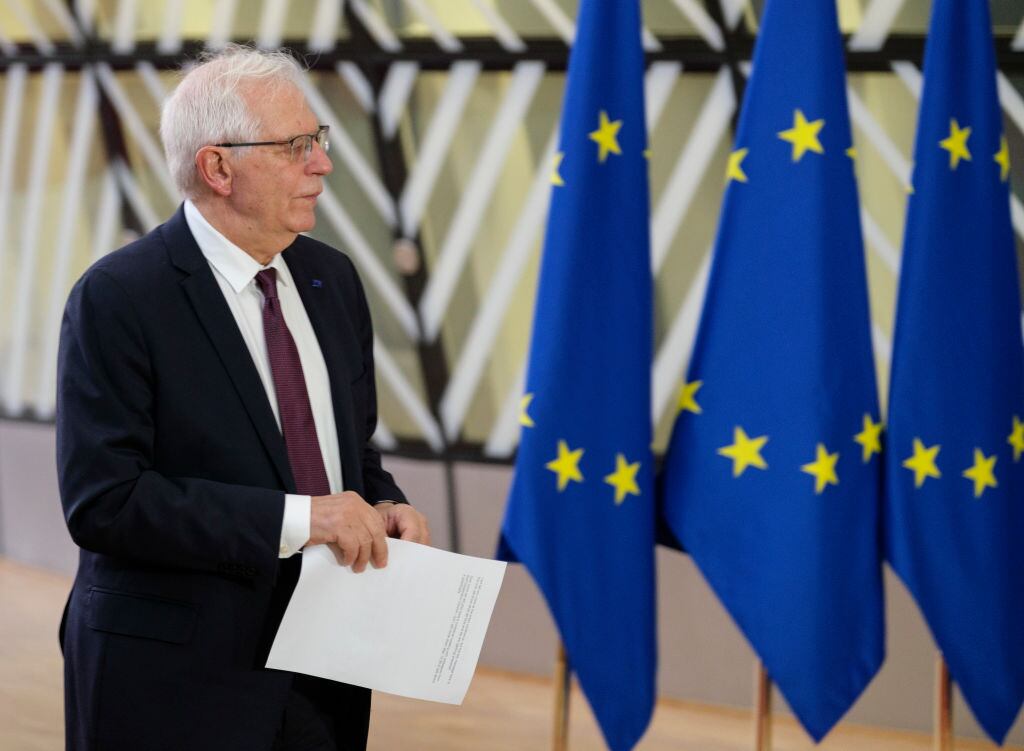 El alto comisionado de relaciones exteriores de la UE Josep Borrell