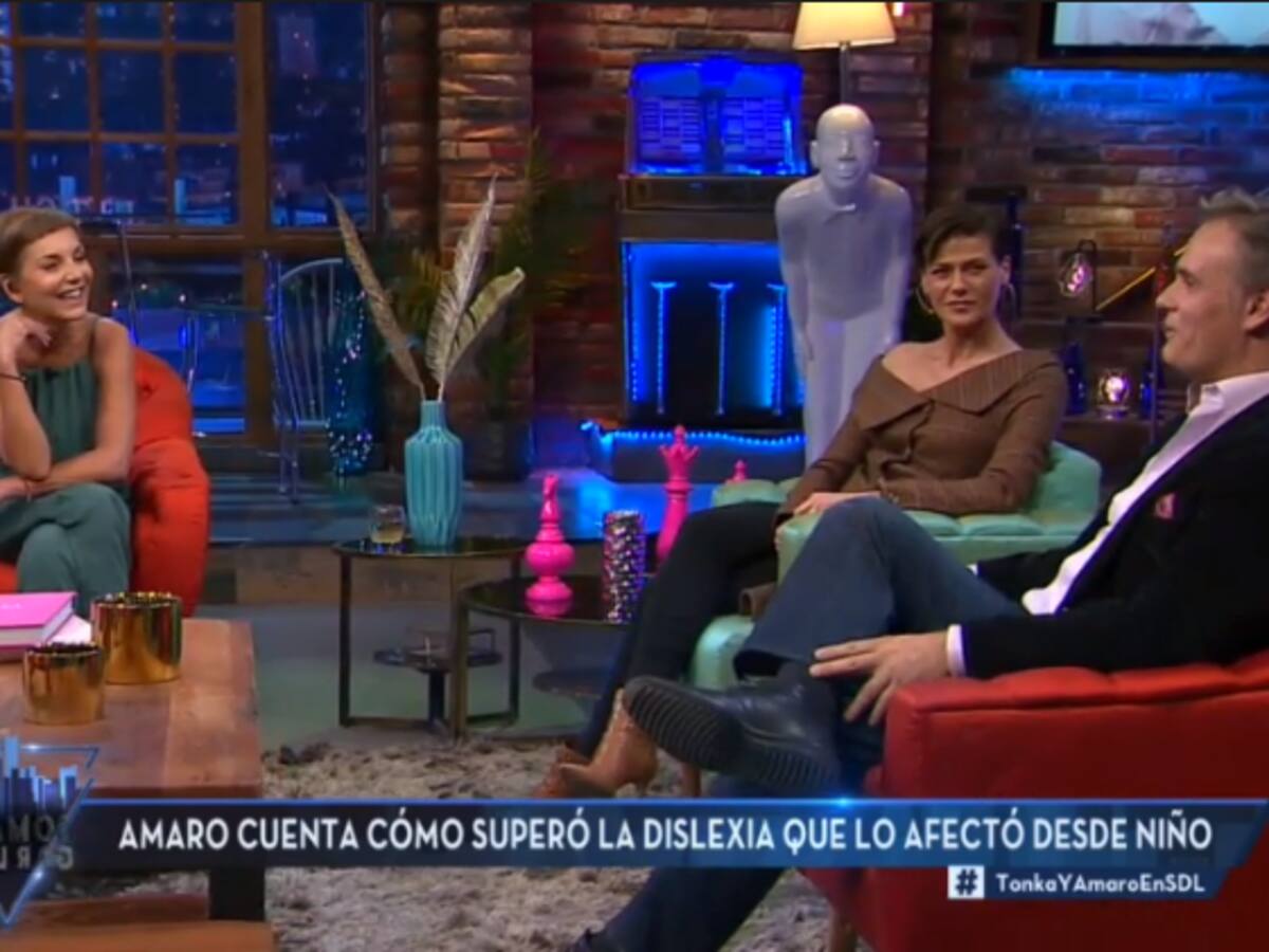 Amaro Gómez-Pablos reveló que es «profundamente disléxico» desde que era pequeño