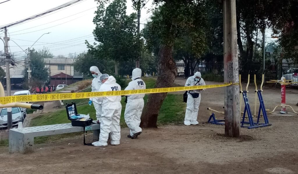 Baleado en la cabeza en Maipú