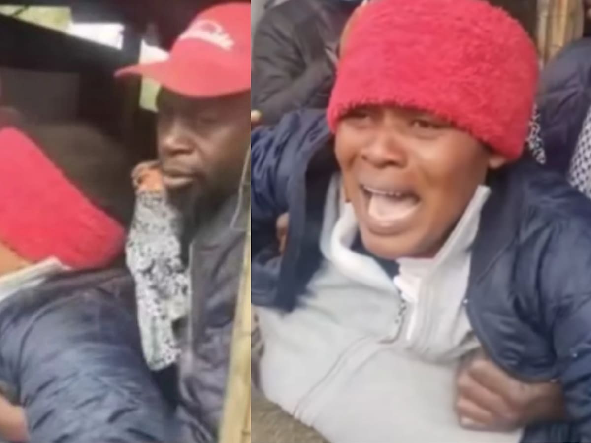 Entre desgarradores gritos: captan descontrol de mujer ante desalojo durante preparativos del velorio de su hija en Rengo