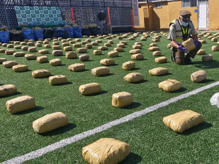 Gran decomiso de drogas: carabineros saca de circulación millonario contrabando en Antofagasta y Calama