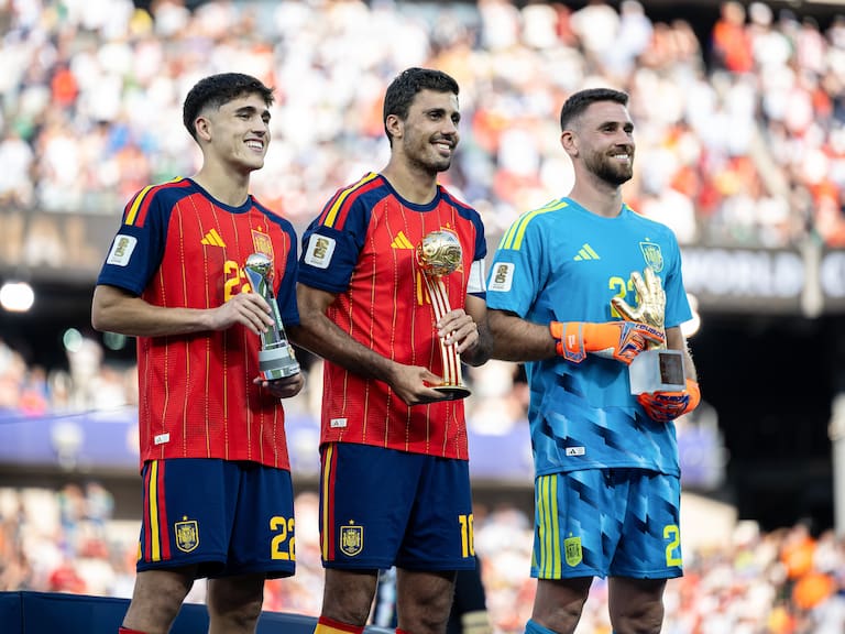 Apenas recibió un gol en contra en el Mundial 2026 y sorprende con su festejo tras ganar el título: “Cuando han pitado el final, no tenía...”