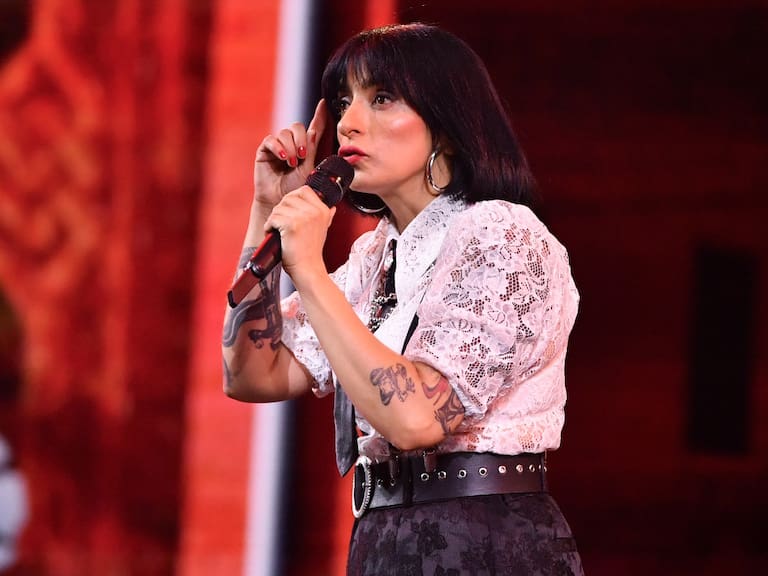 La humorista Piare con P se presenta en la Quinta Vergara, durante la quinta noche del Festival Internacional de la Canción de Viña del Mar 2026.