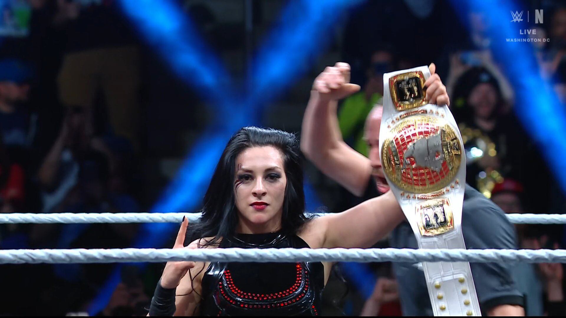 ¡Histórica! Stephanie Vaquer es la primera luchadora chilena en ganar un título en WWE | Captura de pantalla