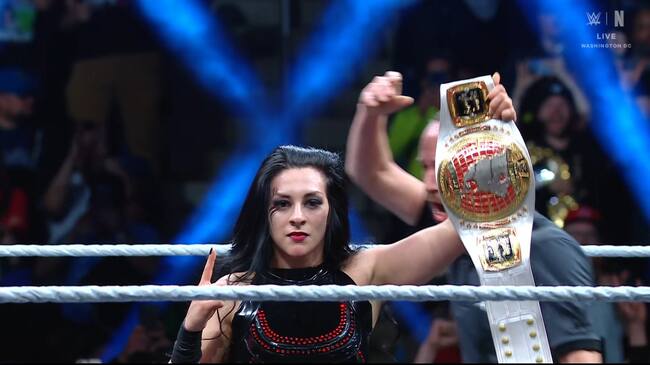 ¡Histórica! Stephanie Vaquer es la primera luchadora chilena en ganar un título en WWE | Captura de pantalla