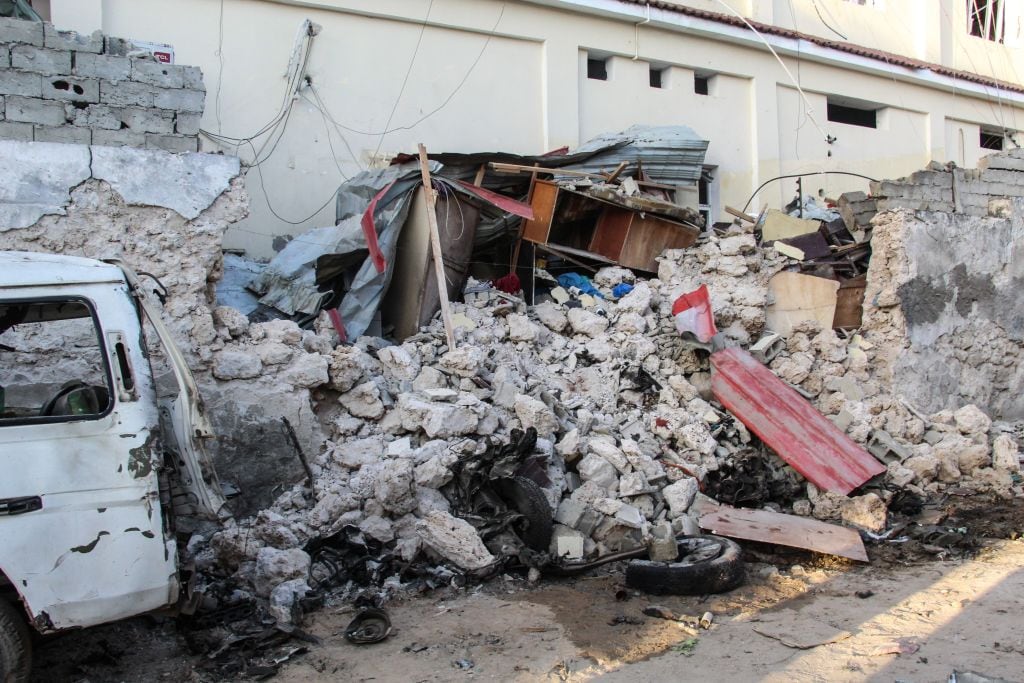 Un coche bomba explotó en la ciudad de Mogadishu