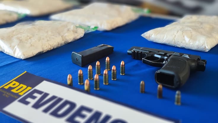 Detienen a sujeto en San Pedro de la Paz con arma utilizada en ataque a Carabineros en Coronel