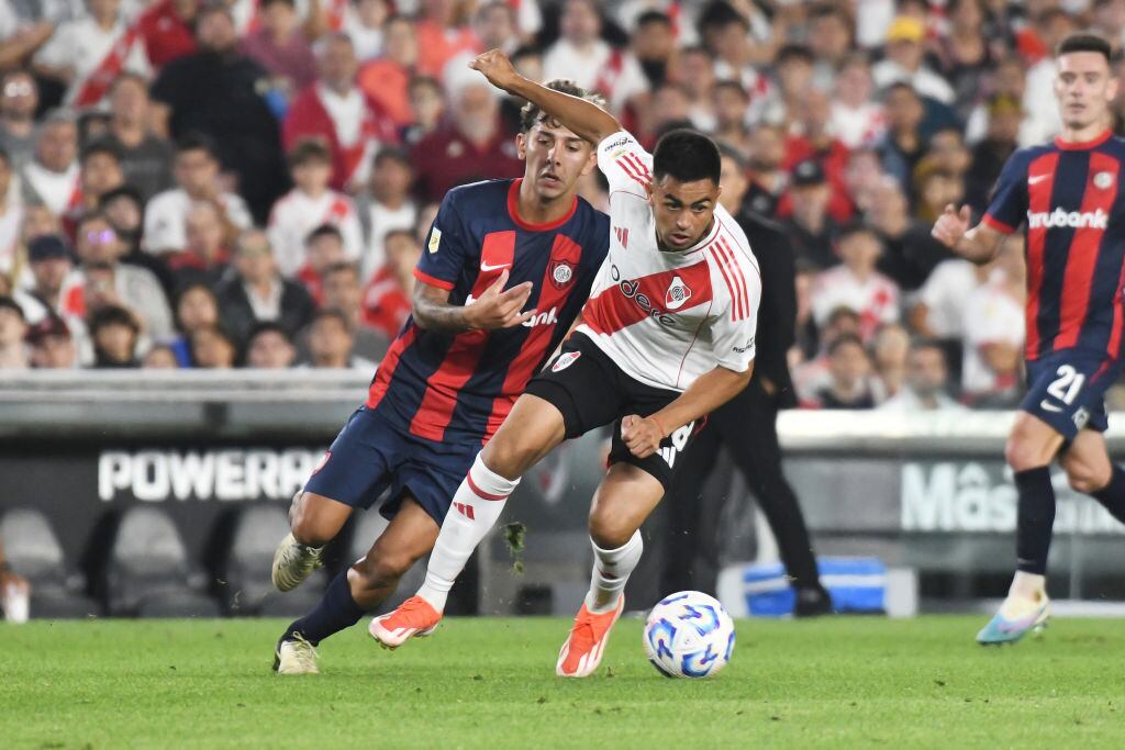 River Plate no pudo con San Lorenzo y quedó fuera de la lucha por la corona de la Liga Argentina | Getty Images