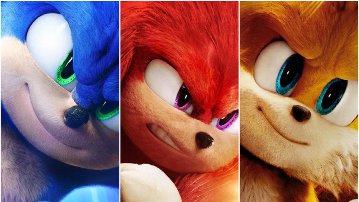 Sonic, Knuckles y Tails. Pósters «Sonic 2».