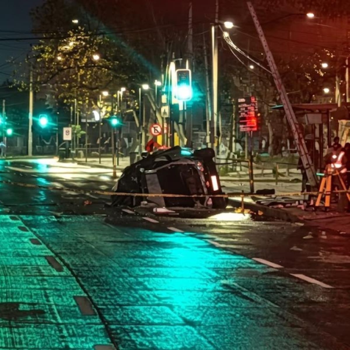Fatal accidente en Maipú: joven de 21 años muere tras choque y volcamiento en Camino a Melipilla