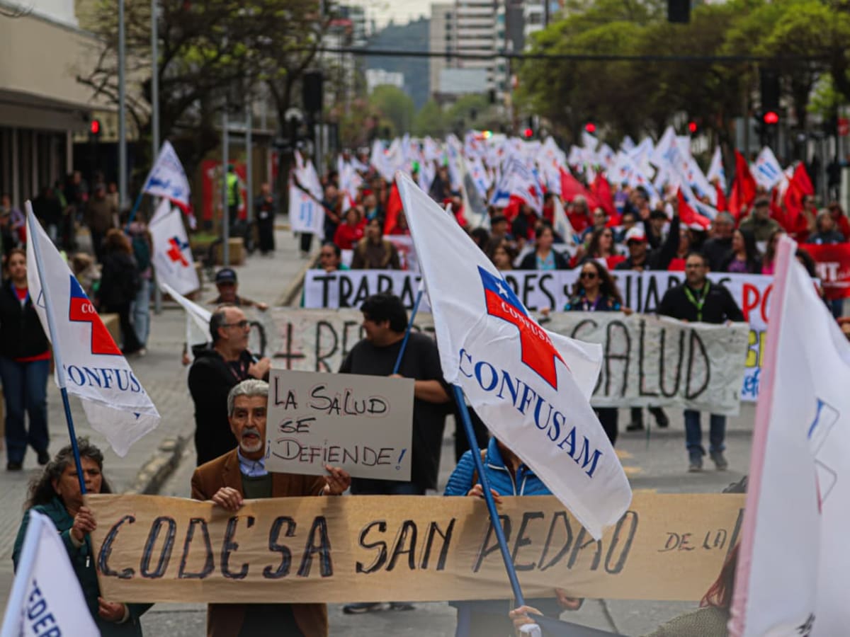 Confusam inicia paro nacional y convoca a movilizaciones por mayor financiamiento para la salud primaria
