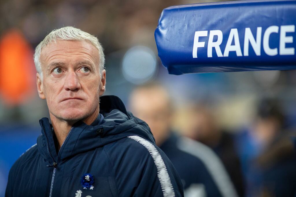 El entrenador francés Didier Deschamps