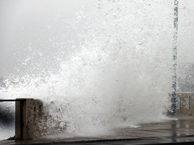 Marejadas en Viña del Mar y Valparaíso