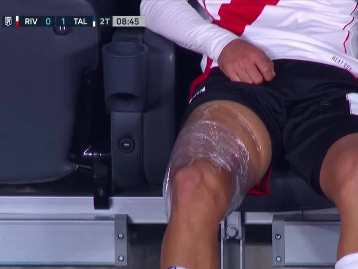 Alertas en La Roja: Paulo Díaz salió seriamente lesionado en derrota de River