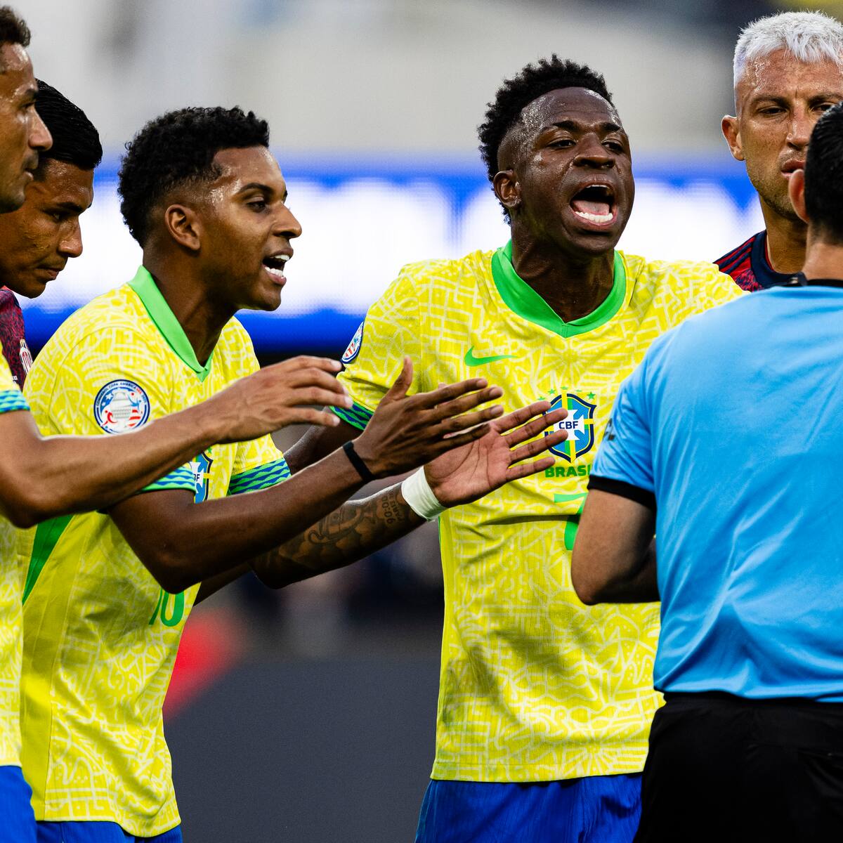 “Molesta”: la queja que lanzó Vinicius tras el decepcionante debut de Brasil en la Copa América 2024