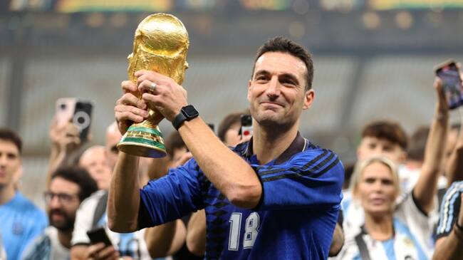 Con miras al Mundial 2026: Lionel Scaloni renueva en Argentina por cuatro años más