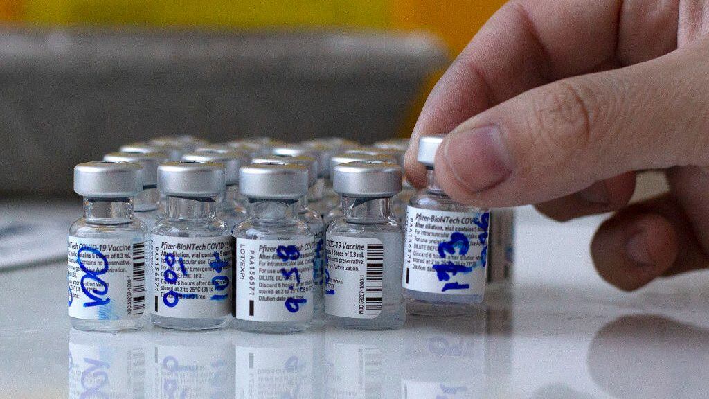 Dosis de la vacuna Pfizer