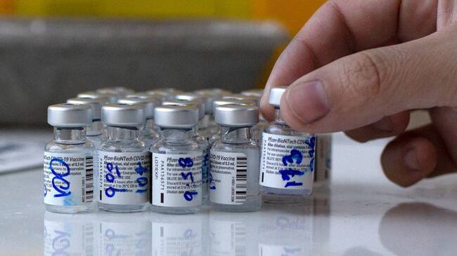 Dosis de la vacuna Pfizer