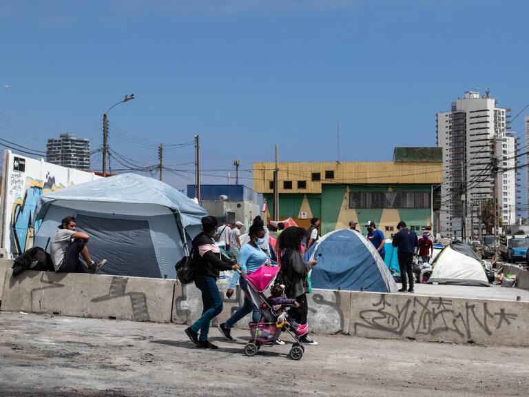Crisis migratoria en Iquique