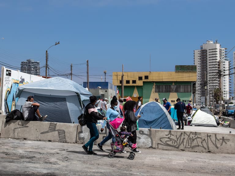 Crisis migratoria en Iquique
