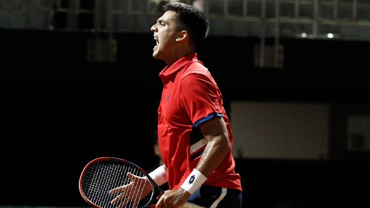 Tomás Barrios valoró su victoria en Copa Davis