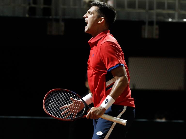 Tomás Barrios valoró su victoria en Copa Davis