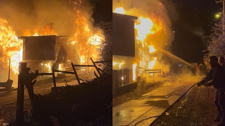 Tragedia en Juan Fernández: incendio destruye vivienda y deja una persona fallecida