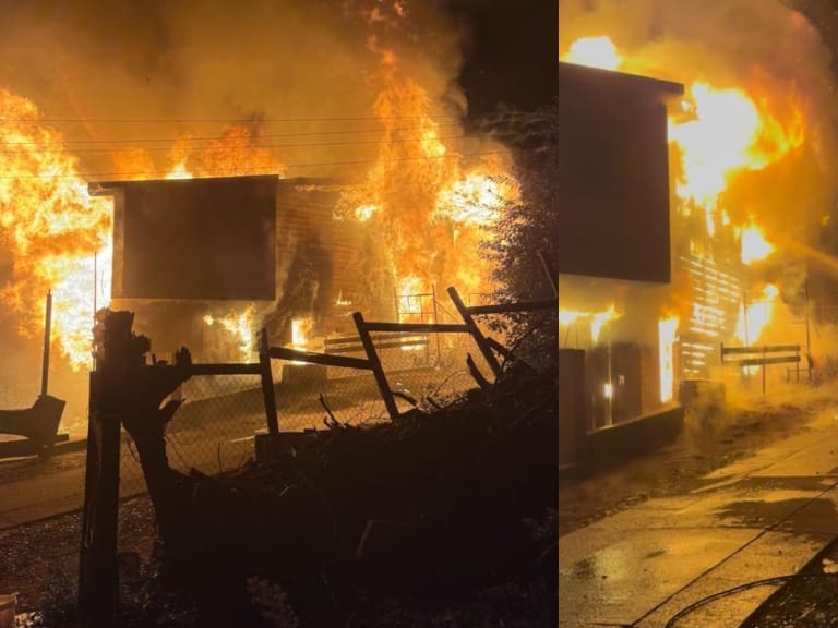 Tragedia en Juan Fernández: incendio destruye vivienda y deja una persona fallecida