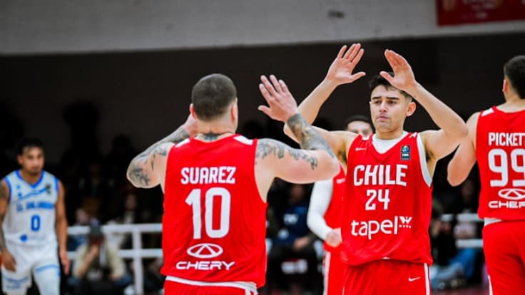 Chile se mete al Clasificatorio del Mundial de Basquetbol Catar 2027 con paliza sobre El Salvador