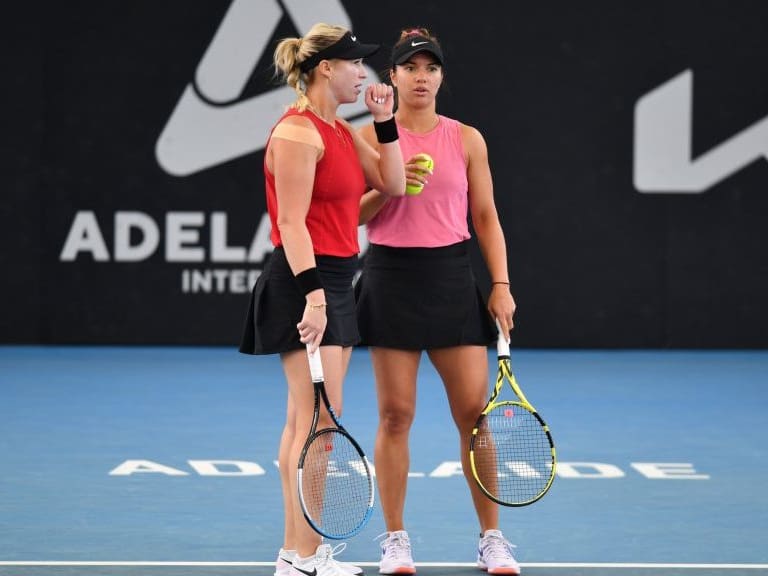 Alexa Guarachi se metió en la final del dobles femenino en el Torneo Internacional de Adelaida
