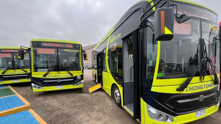 Fin buses eléctricos en Arica