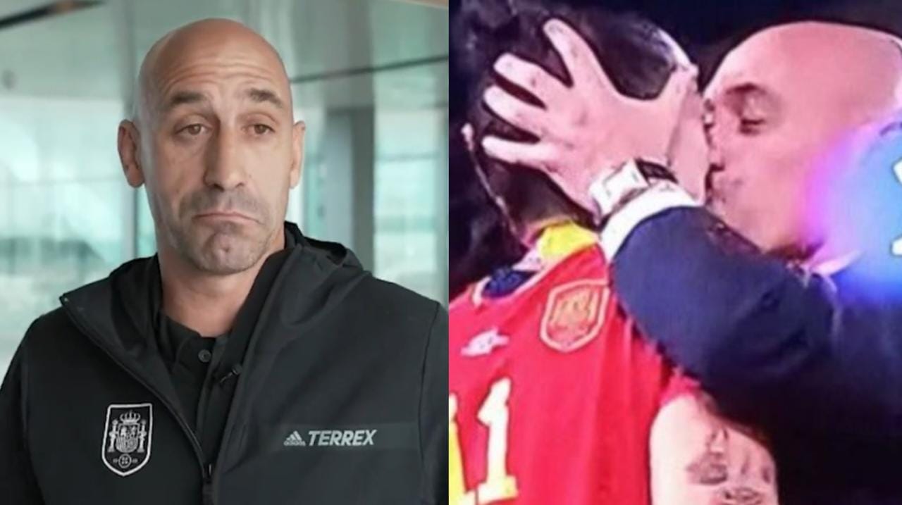 "Lo veíamos como algo natural": Presidente de la Federación Española se disculpa por besar en la boca a jugadora tras ganar el Mundial