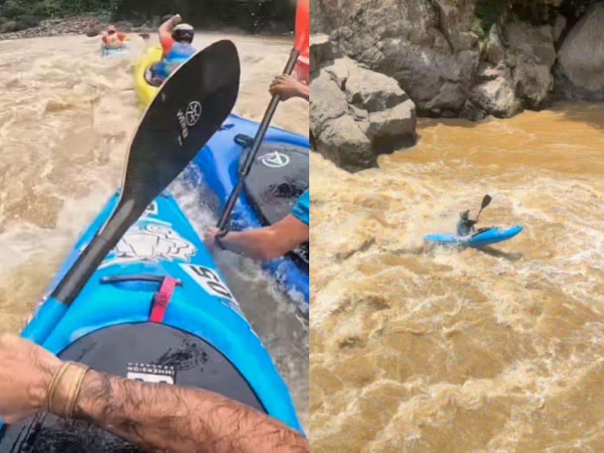 ¡Gran hito! Rostro de la televisión chilena logra quedarse con el cuarto lugar en el Campeonato Mundial de Kayak Enduro