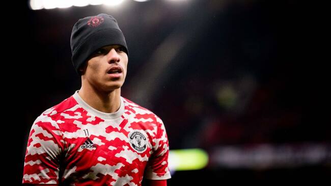 mason greenwood - protestas fanáticas - manchester united