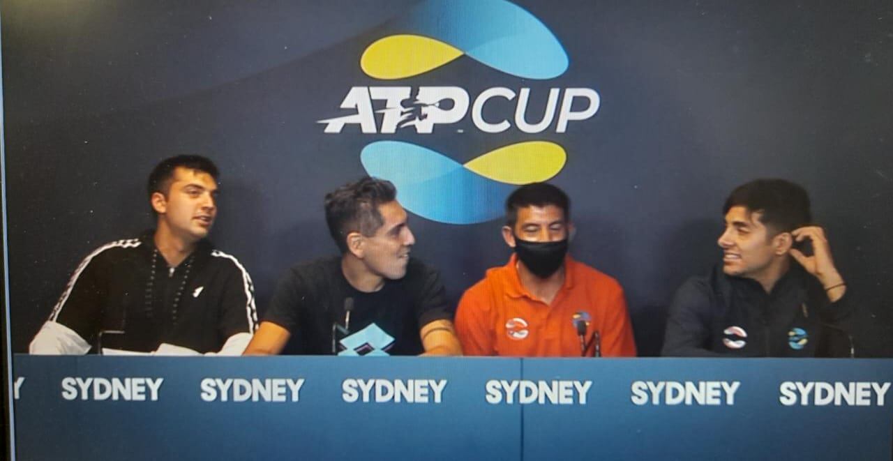 Alejandro Tabilo y la primera victoria de Chile en la ATP Cup: "Fue duro no ganar el singles, pero el dobles me da felicidad"