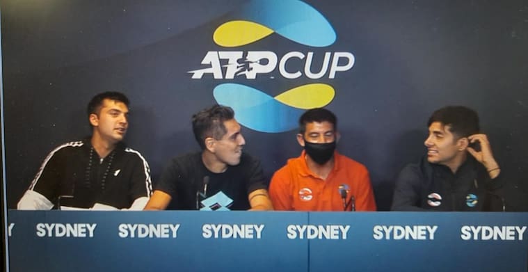 Alejandro Tabilo y la primera victoria de Chile en la ATP Cup: "Fue duro no ganar el singles, pero el dobles me da felicidad"