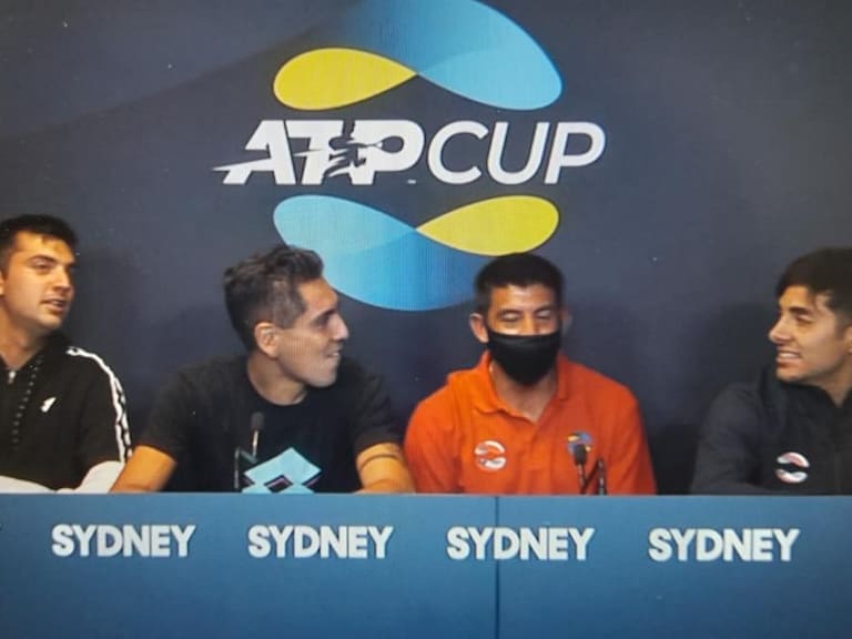 Alejandro Tabilo y la primera victoria de Chile en la ATP Cup: "Fue duro no ganar el singles, pero el dobles me da felicidad"