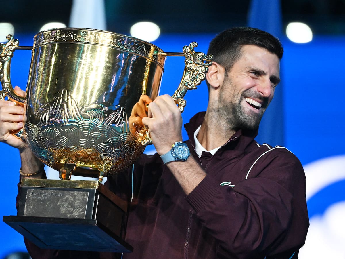 Djokovic queda a un título de Federer y amenaza un récord de más de 35 años: todo comenzó ante un chileno