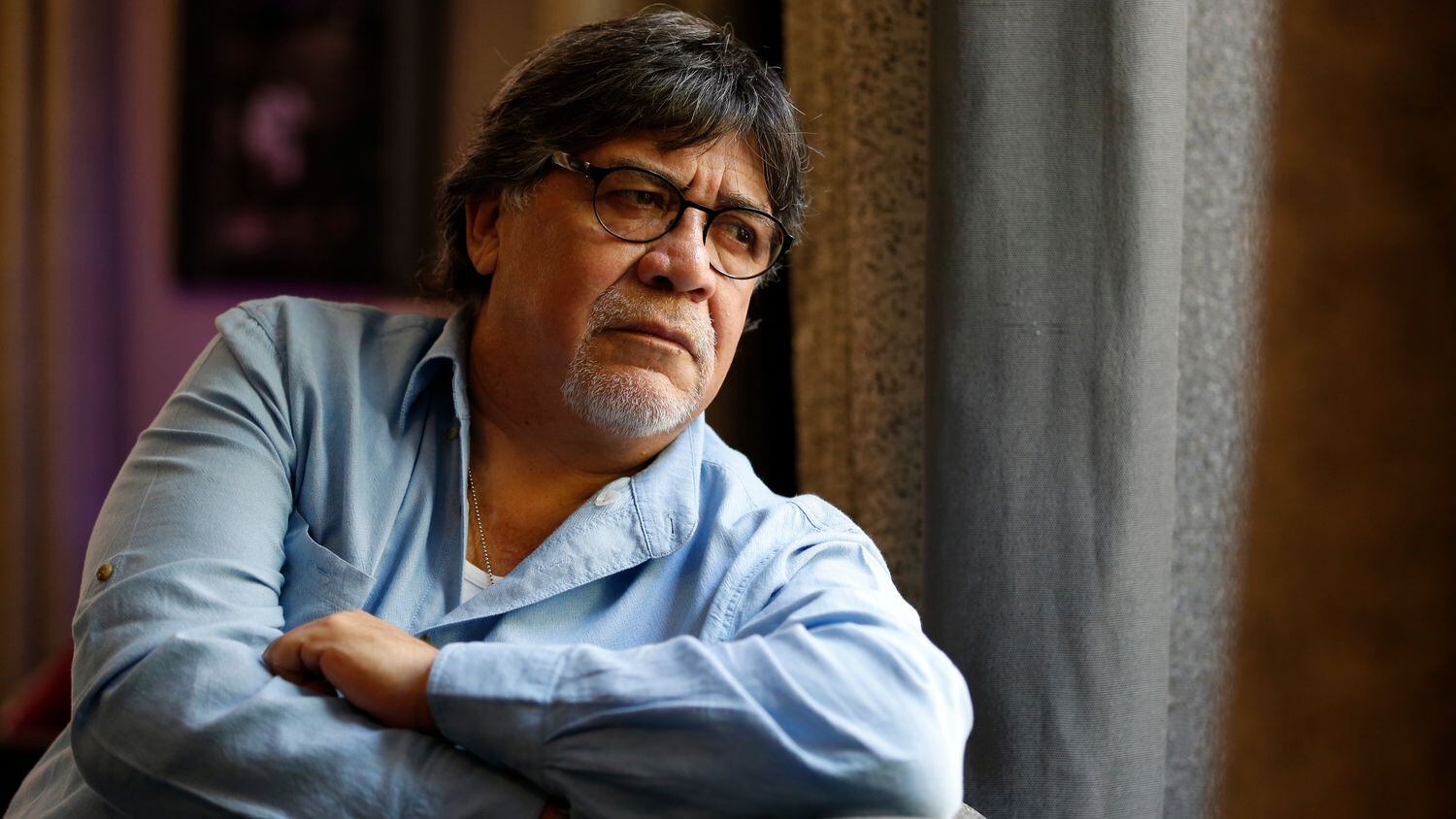 El novelista chileno Luis Sepúlveda