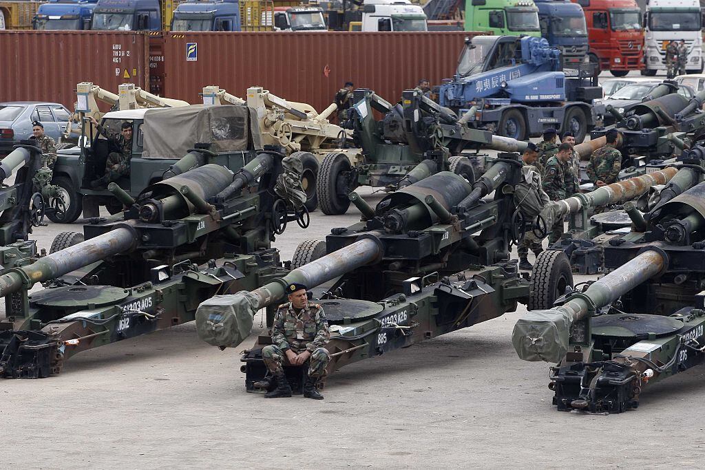 Cargamento de armas de Estados Unidos llega al puerto de Líbano