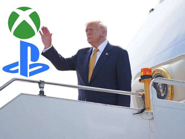 Donald Trump celebra el “fin de la guerra” entre consolas con una particular imagen