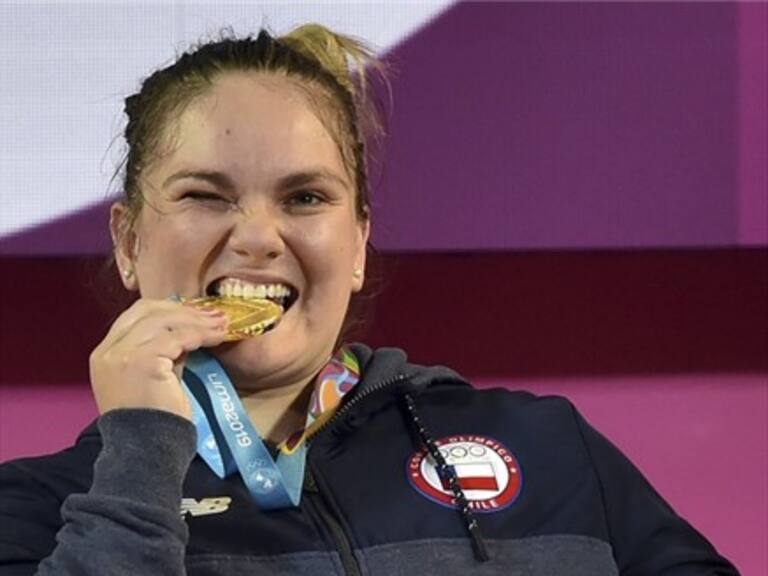 La publicación con la que María Fernanda Valdés celebró su medalla de oro