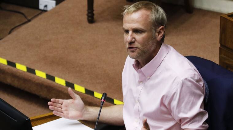 19 DE DICIEMBRE DE 2019/VALPARAISOEl senador Felipe Kast, durante la sesion especial del Senado, en donde se discute proyecto de reforma constitucional que modifica el Capítulo XV de la Constitución Política de la República
FOTO: LEONARDO RUBILAR CHANDIA/AGENCIAUNO