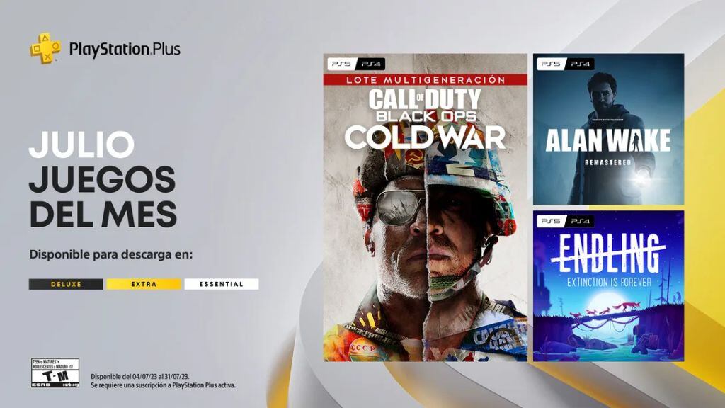 juegos playstation plus julio