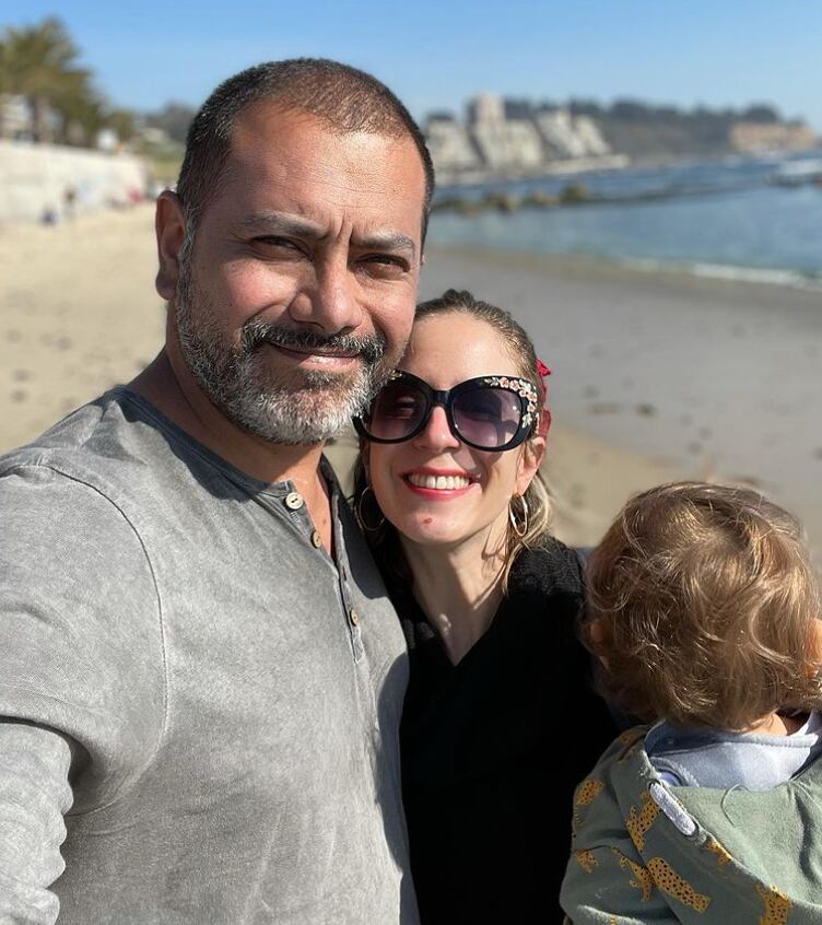 Pedro, Alison y Baltazar | Alison Mandel compartió dura reflexión sobre la maternidad