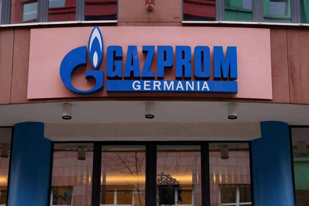 La oficina central de la compañía Gazprom Germania en Berlín