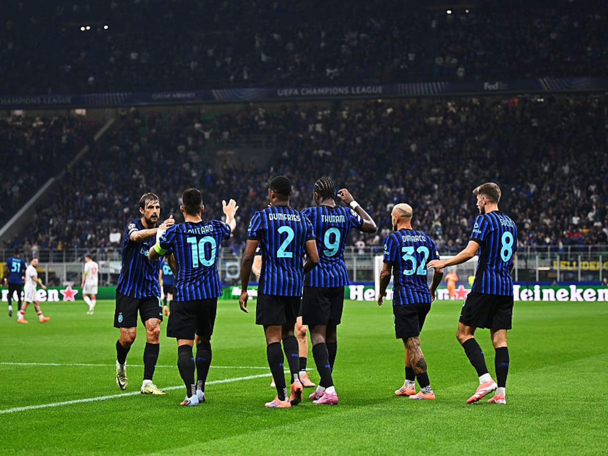 Inter vence sin problemas a Slavia Praga y sigue firme en la fase liga de la UEFA Champions League